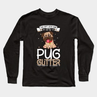 Pug glitter Long Sleeve T-Shirt